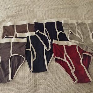 BRAND NEW Los Angeles Apparel Men's Baby Rib Brief Multipack